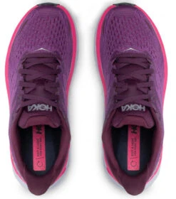 HOKA Women's Clifton 8 - Grape Wine/Beautyberry (1119394-GWBY) -Hoka Shop 05 0000301130147 sw