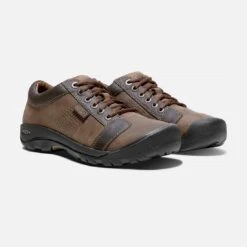 Keen Men's Austin Casual Shoes - Chocolate Brown- Regular (D) -Hoka Shop 1007722 PLA PDP