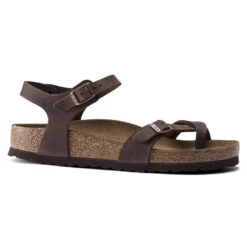 Birkenstock Women's Taormina Habana Oiled Leather- Regular/Wide 8 Birkenstock Women's Taormina Habana Oiled Leather- Regular/Wide -Hoka Shop 1020010 side