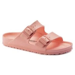 Hoka Shop 11 Birkenstock Arizona EVA Sandal - Coral Peach- Medium/Narrow