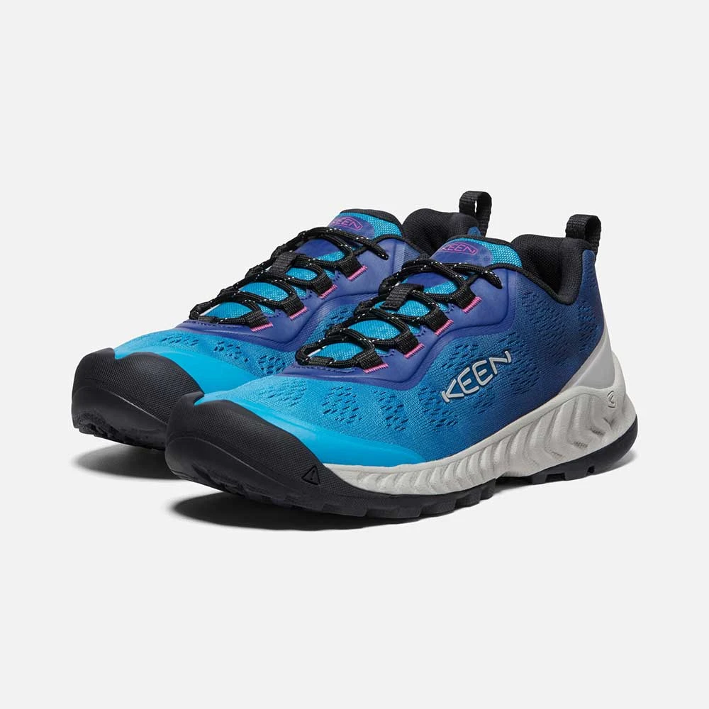 Keen Women's NXIS Speed Hiking Shoe- Fjord Blue/Ombre- Regular (B) 5 Keen Women's NXIS Speed Hiking Shoe- Fjord Blue/Ombre- Regular (B) - Image 3