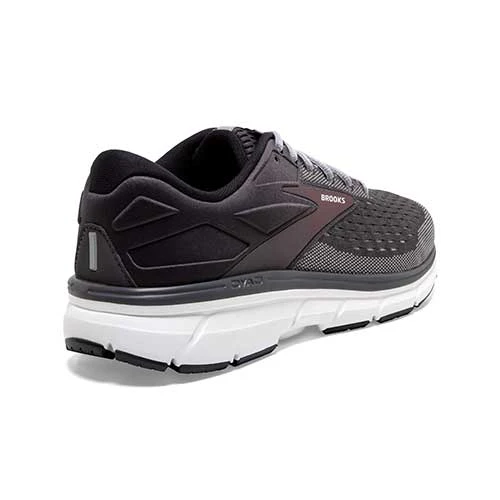 BROOKS Men's Dyad 11 Running Shoe - Blackened Pearl/Alloy/Red - Regular (D) 4 BROOKS Men's Dyad 11 Running Shoe - Blackened Pearl/Alloy/Red - Regular (D) - Image 2