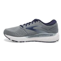 BROOKS Men's Beast 20 Running Shoe - Blue/Grey/Peacoat- Wide (2E) -Hoka Shop 110327 491 m beast 20 mens high support running walking shoe