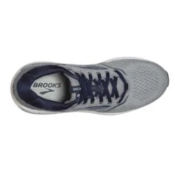 BROOKS Men's Beast 20 Running Shoe - Blue/Grey/Peacoat- Wide (2E) -Hoka Shop 110327 491 o beast 20 mens high support running walking shoe