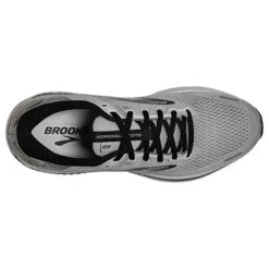 BROOKS Men's Adrenaline GTS 22 Running Shoe- Alloy/Grey/Black - Wide (2E) 12 BROOKS Men's Adrenaline GTS 22 Running Shoe- Alloy/Grey/Black - Wide (2E) -Hoka Shop 110366 012 O Adrenaline GTS 22 2