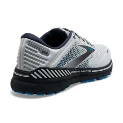 BROOKS Men's Adrenaline GTS 22 Running Shoe- Oyster/India Ink/Blue - Wide (2E) 11 BROOKS Men's Adrenaline GTS 22 Running Shoe- Oyster/India Ink/Blue - Wide (2E) -Hoka Shop 110366 023 H Adrenaline GTS 22