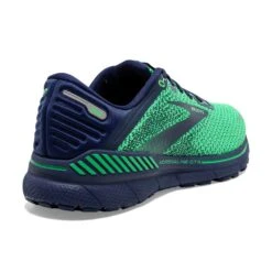 BROOKS Men's Adrenaline GTS 22 Running Shoe- Green/Navy- Regular (D) 11 BROOKS Men's Adrenaline GTS 22 Running Shoe- Green/Navy- Regular (D) -Hoka Shop 110366 362 H Adrenaline GTS 22