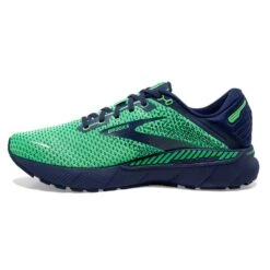 BROOKS Men's Adrenaline GTS 22 Running Shoe- Green/Navy- Regular (D) 9 BROOKS Men's Adrenaline GTS 22 Running Shoe- Green/Navy- Regular (D) -Hoka Shop 110366 362 M Adrenaline GTS 22