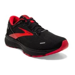 BROOKS Men's Ghost 14 GoreTEX Running Shoe - Black/Blackened Pearl/High Risk Red — Regular (D) 10 BROOKS Men's Ghost 14 GoreTEX Running Shoe - Black/Blackened Pearl/High Risk Red — Regular (D) -Hoka Shop 110368 004 A Ghost 14 GTX