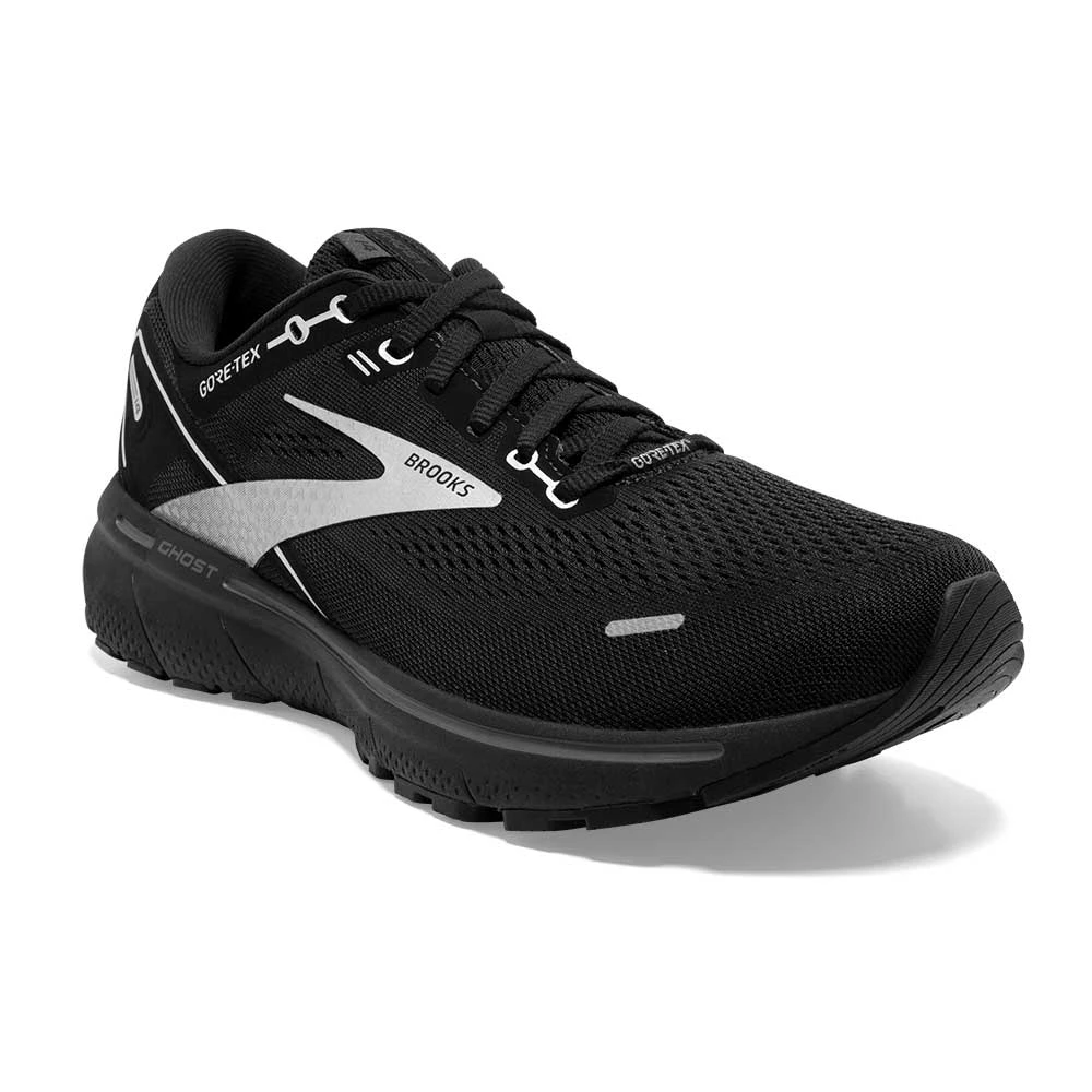 BROOKS Men's Ghost 14 GTX Running Shoe- Black/Black/Ebony- Regular (D) 4 BROOKS Men's Ghost 14 GTX Running Shoe- Black/Black/Ebony- Regular (D) - Image 2