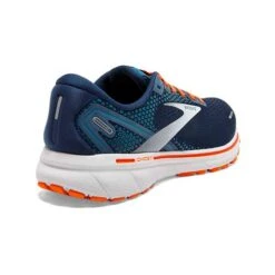 BROOKS Men's Ghost 14 Running Shoe - Titan/Teal/Flame — Regular (D) -Hoka Shop 110369 488 H Ghost 14