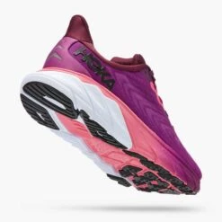 Hoka Women's Arahi 6 Running Shoe - Grape Wine/Beautyberry- Regular (B) -Hoka Shop 1123195 GWBY 3