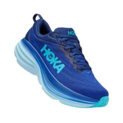 Hoka Men's Bondi 8 Running Shoe - Bellwether Blue/Bluing - Regular (D) -Hoka Shop 1123202 BBBG 1