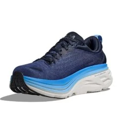 Hoka Men's Bondi 8 Running Shoe - Outer Space/All Aboard - Regular (D) -Hoka Shop 1123202 OSAA 3