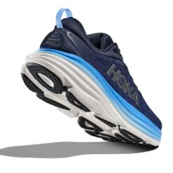 Hoka Men's Bondi 8 Running Shoe - Outer Space/All Aboard - Regular (D) -Hoka Shop 1123202 OSAA 4