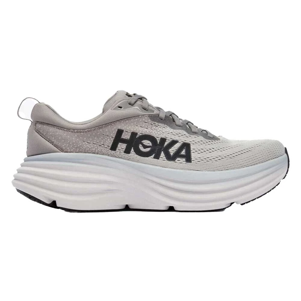 Hoka Men's Bondi 8 - Sharkskin/Harbor Mist - Extra Wide (4E) 3 Hoka Men's Bondi 8 - Sharkskin/Harbor Mist - Extra Wide (4E)