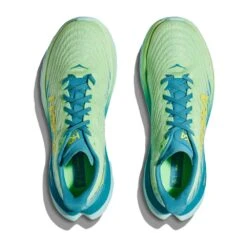 Hoka Men's Mach 5 Running Shoe - Lime Glow/Ocean Mist - Regular (D) -Hoka Shop 1127893 LGOM 2