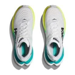 Hoka Women's Mach 5 Running Shoe - White/Blue Glass - Regular (B) -Hoka Shop 1127894 WBGL 2