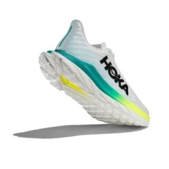 Hoka Women's Mach 5 Running Shoe - White/Blue Glass - Regular (B) -Hoka Shop 1127894 WBGL 4