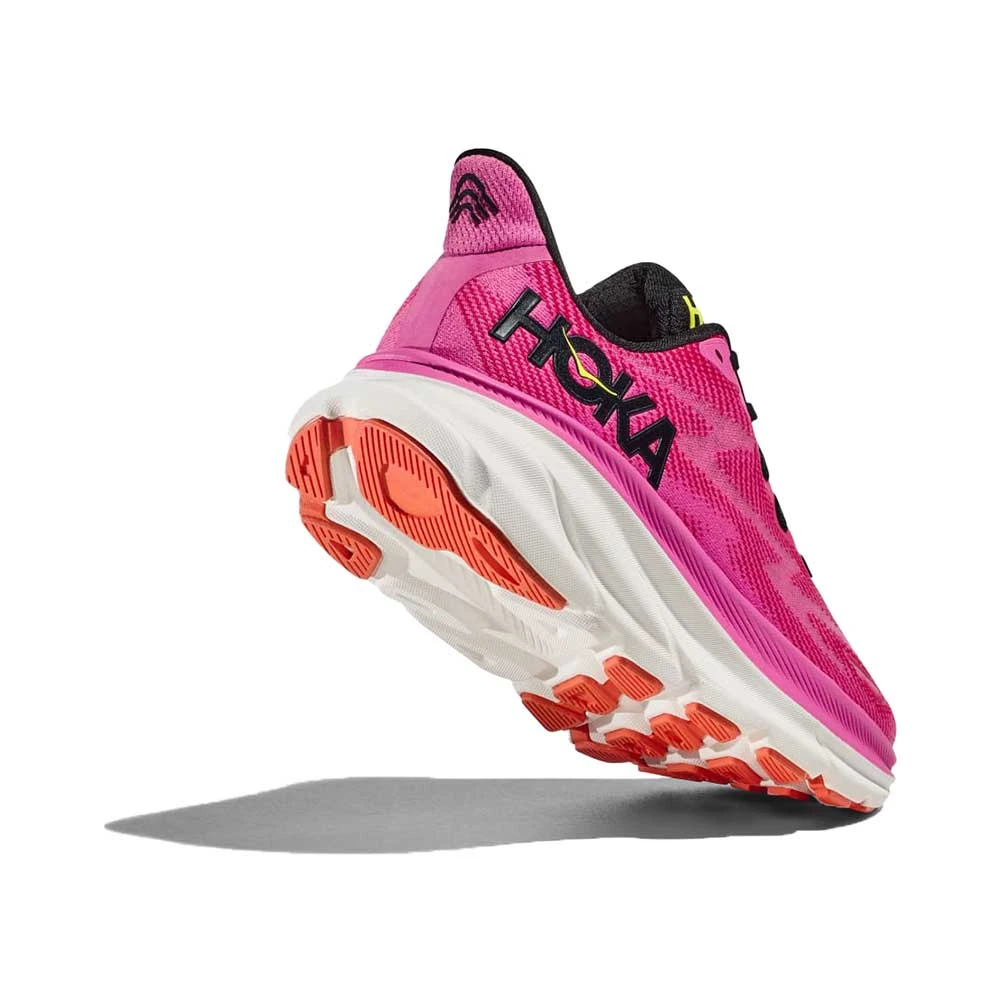 Hoka Women's Clifton 9 Running Shoe - Raspberry/Strawberry- Regular (B) 5 Hoka Women's Clifton 9 Running Shoe - Raspberry/Strawberry- Regular (B) - Image 3