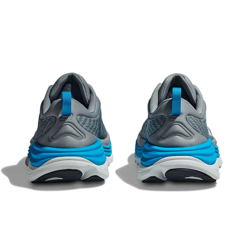 Hoka Men's Gaviota 5 Running Shoe - Limestone/Diva Blue - Wide (2E) 8 Hoka Men's Gaviota 5 Running Shoe - Limestone/Diva Blue - Wide (2E) - Image 6