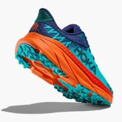 Hoka Women's Challenger ATR 7 Trail Running Shoe - Ceramic/Vibrant Orange - Regular (B) -Hoka Shop 1134498 CVOR 4