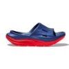 Hoka Unisex Ora Recovery Slide 3 - Bellwether Blue/Red Alert - Regular (D) -Hoka Shop 1135061 BBRA 1