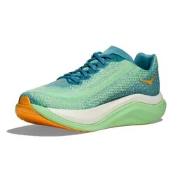 Hoka Men's Mach X Running Shoe - Ocean Mist/Lime Glow - Regular (D) -Hoka Shop 1141450 OMLG 3