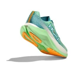 Hoka Men's Mach X Running Shoe - Ocean Mist/Lime Glow - Regular (D) -Hoka Shop 1141450 OMLG 4