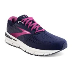 BROOKS Women's Ariel 20 Running Shoe- Peacoat/Vivid Viola/White - Wide (D) 10 BROOKS Women's Ariel 20 Running Shoe- Peacoat/Vivid Viola/White - Wide (D) -Hoka Shop 120315 491 A Ariel 20 1