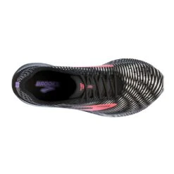 BROOKS Women's Hyperion Tempo Running Shoe- Black/Coral/Purple - Regular (B) -Hoka Shop 120328 026 O Hyperion Tempo 1