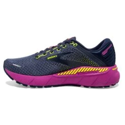 BROOKS Women's Adrenaline GTS 22 Running Shoe- Nightshadow/Viola/Nightlife- Regular (B) -Hoka Shop 120353 490 M Adrenaline GTS 22