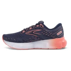 BROOKS Women's Glycerin 20 Running Shoe - Nightshadow/Blue/Pink - Regular (B) -Hoka Shop 120369 088 M Glycerin 20