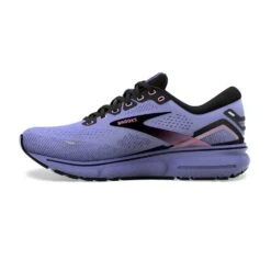 BROOKS Women's Ghost 15 Running Shoe- Purple/Pink/Black -Hoka Shop 120380 544 M Ghost 15