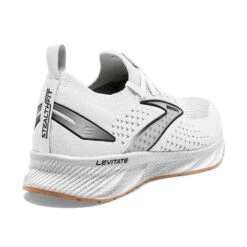 BROOKS Women's Levitate StealthFit 6 Running Shoe- White/Bran- Regular (B) -Hoka Shop 120385 170 H Levitate StealthFit 6