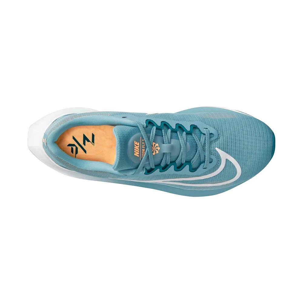 Nike Men's Zoom Fly 5 Running Shoe - Cerulean/White/Bright Spruce - Regular (D) 5 Nike Men's Zoom Fly 5 Running Shoe - Cerulean/White/Bright Spruce - Regular (D) - Image 3