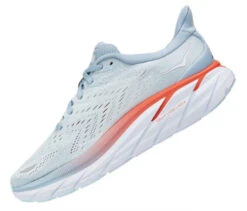 HOKA Women's Clifton 8 Wide (D) -Hoka Shop HOKAWomensClifton8Wide BlueFogPleinAir 4