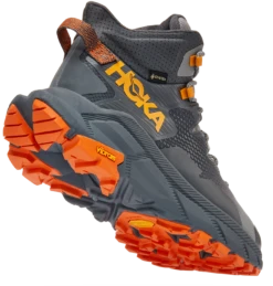 HOKA Men's Trail Code GTX -Hoka Shop HOKA Mens Trail Code GTX Castlerock Persimmon Orange 2
