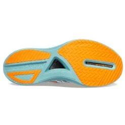 Saucony Men's Endorphin Pro 3 Racing Shoe- Fog/ViZiOrange- Regular (D) -Hoka Shop S20755 25 4