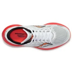 Saucony Men's Endorphin Speed 3 Running Shoe- White/Black/Vizi- Regular (D) 10 Saucony Men's Endorphin Speed 3 Running Shoe- White/Black/Vizi- Regular (D) -Hoka Shop S20756 85 3
