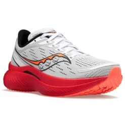 Saucony Men's Endorphin Speed 3 Running Shoe- White/Black/Vizi- Regular (D) 9 Saucony Men's Endorphin Speed 3 Running Shoe- White/Black/Vizi- Regular (D) -Hoka Shop S20756 85 5