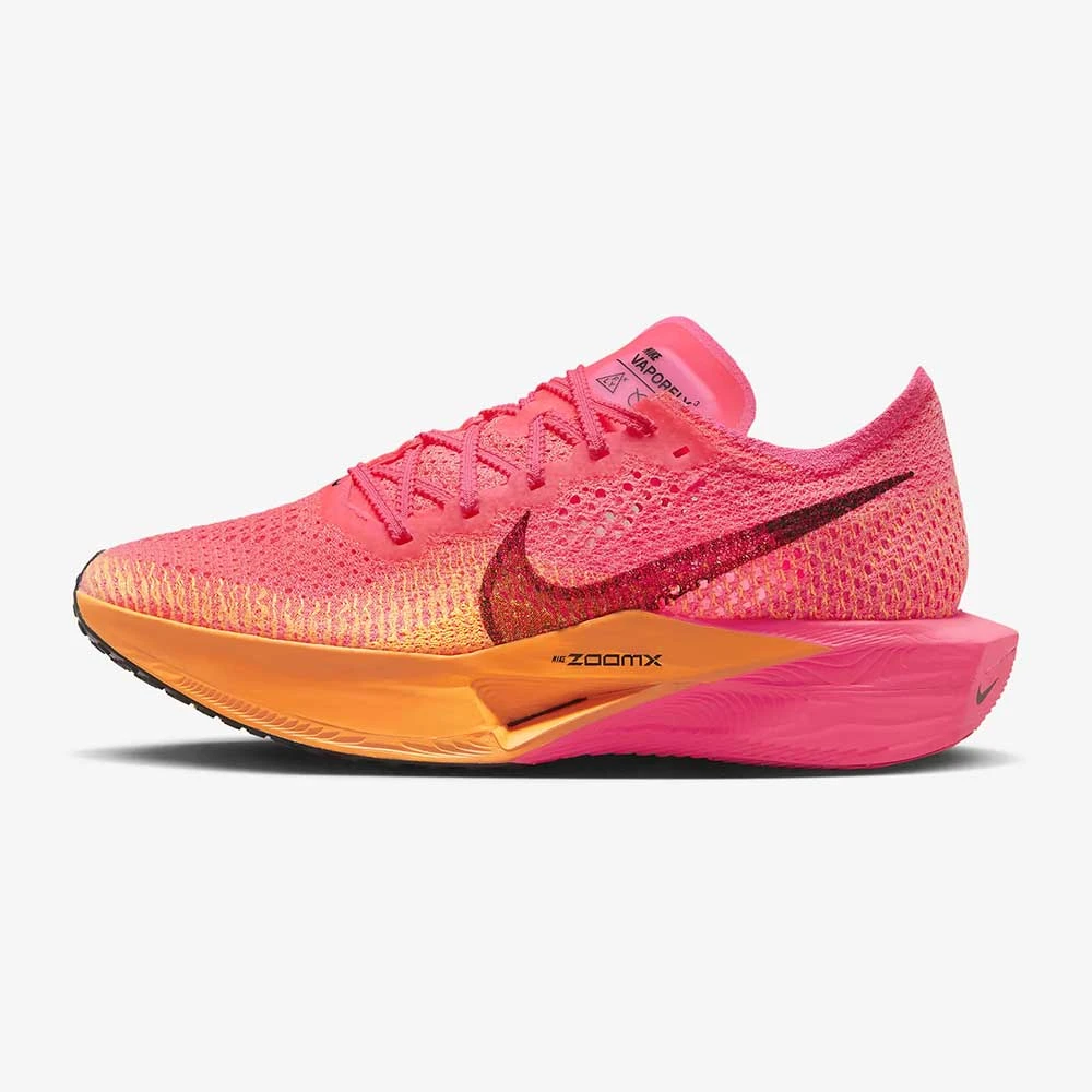 Women's Nike ZoomX Vaporfly Next % 3 Running Shoe - Hyper Pink/Black/Laser Orange- Regular (B) 5 Women's Nike ZoomX Vaporfly Next % 3 Running Shoe - Hyper Pink/Black/Laser Orange- Regular (B) - Image 3