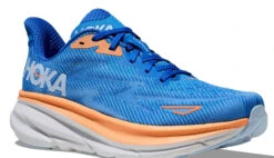 Hoka Shop -Hoka Shop hoka mens clifton 9 blue high cushion 4